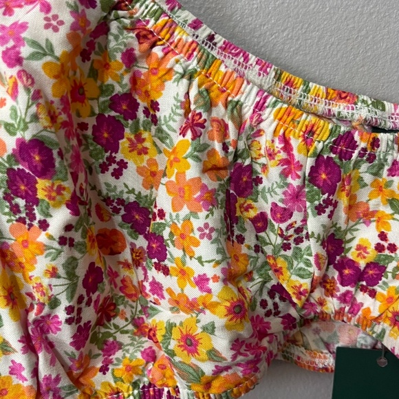 Wild Fable Floral Skirt Set - Pink and Orange - Picture 3 of 5